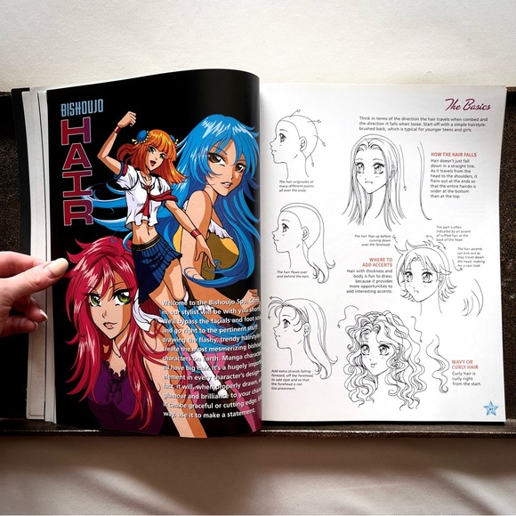 BOOK • “Manga Mania: Bishoujo” Drawing Book • - Picture 6 of 11
